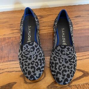 Rothy's Smoke Spot Nordstrom Loafers Size 9
